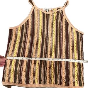 🎁 Madewell Knit Tank Top. Large.  In Earth Tones